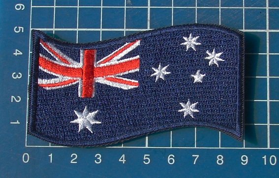 Australian Flag Military tactical Army Patch Sew on Embroidery