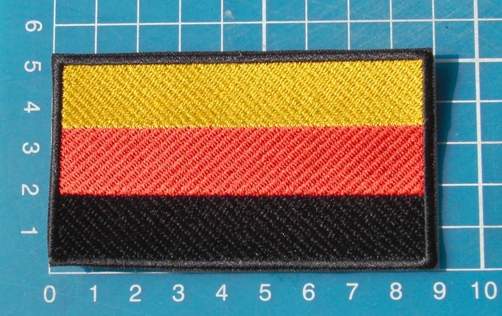 German Flag Military Tactical Army Sew On Embroidery
