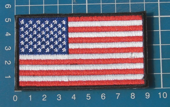 USA Flag Military Tactical Army Patch Sew on Embroidery