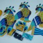 Elvis Presley Peacock Jumpsuit cape costumes patch embroidery