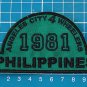 4x4 4 wheel drive Club angeles city Philippine sew on embroidery PATCH