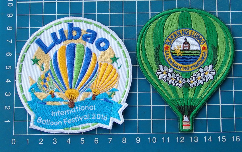 Hot Air Balloon Festival Philippines 2016 Patch sew on embroidery