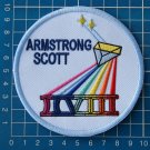 NASA Space Mission Gemini 8 Astronauts Armstrong Scott Patch on Embroidery