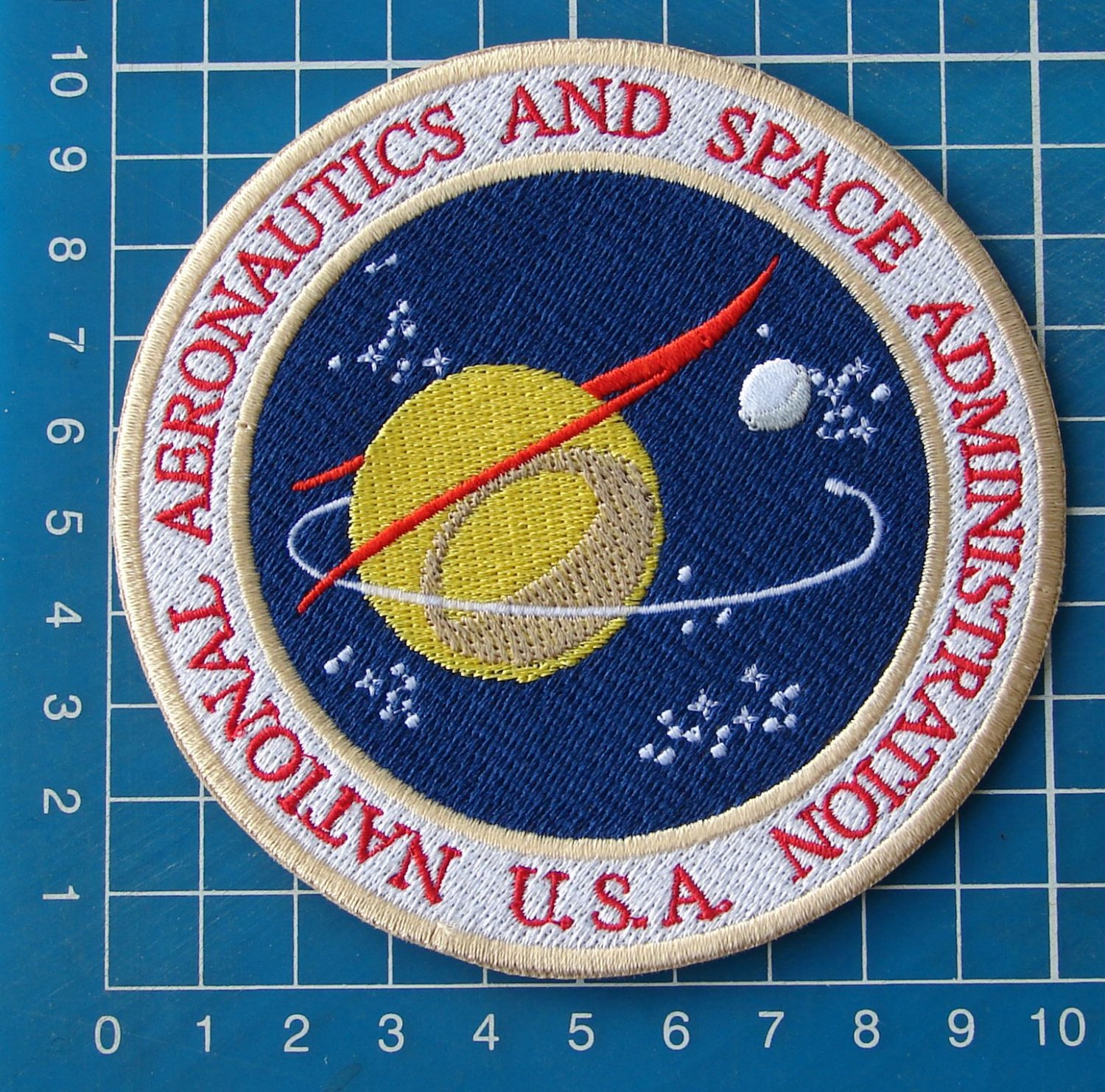 NASA Seal National Aeronautics and Space Administration Agency USA Patch Logo 