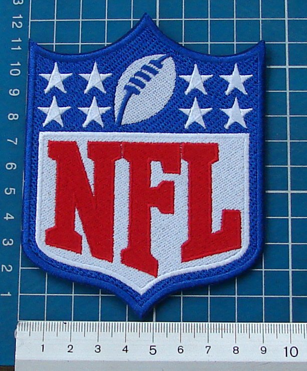 NFL logo football superbowl patch sew on embroidery