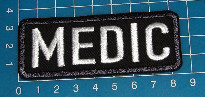 MEDIC Patch - ACU EMS Paramedic Combat Medic EMT Medical Tactical Morale