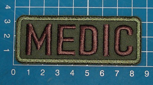 MEDIC Patch - ACU EMS Paramedic Combat Medic EMT Medical Tactical Morale
