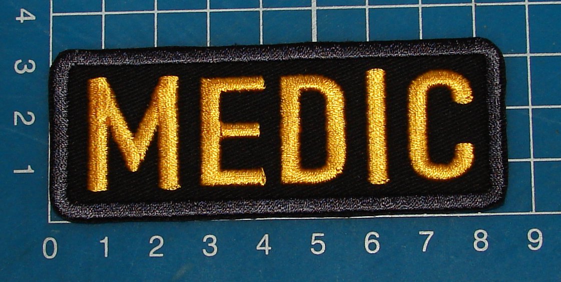 MEDIC Patch - ACU EMS Paramedic Combat Medic EMT Medical Tactical Morale