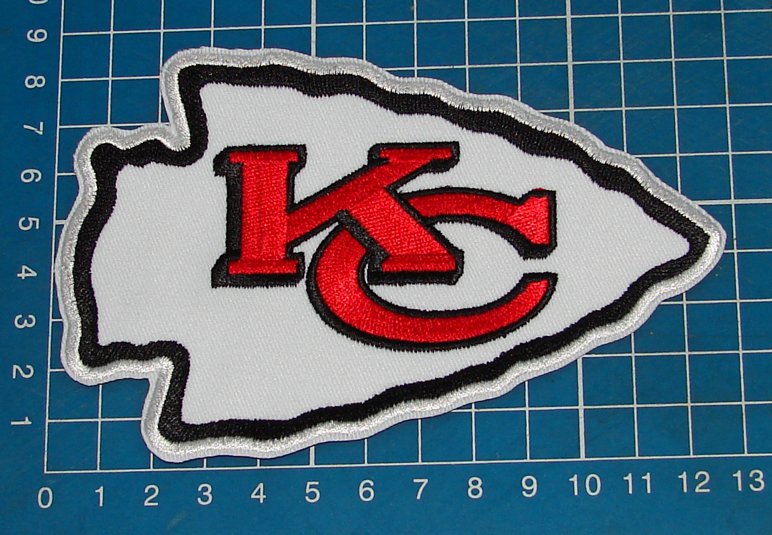 Kansas City Chiefs NFL Football Team Patch sew on embroidery