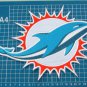 Miami Dolphins NFL Football Team Huge  Patch sew on embroidery