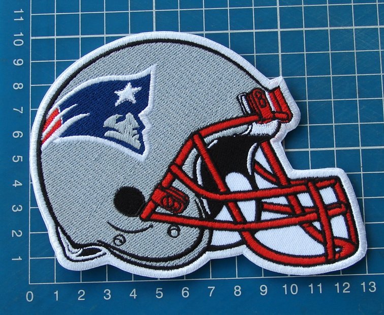 New England Patriots NFL Football Superbowl Jersey HELMET Patch sew embroidery