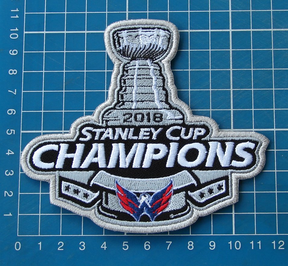 2018 STANLEY CUP FINAL CHAMPIONS WASHINGTON CAPITALS JERSEY PATCH SEW ON EMBROIDERY