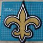 NEW ORLEANS SAINTS NFL FOOTBALL LOGO 10" JERSEY PATCH SEW ON EMBROIDERY