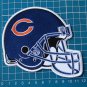 CHICAGO BEARS C FOOTBALL NFL HELMET 5" LOGO PATCH SEW ON EMBROIDERY
