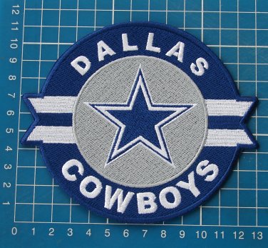DALLAS COWBOYS LOGO NFL FOOTBALL 5 JERSEY PATCH EMBROIDERED