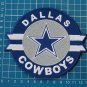 DALLAS COWBOYS LOGO NFL FOOTBALL 5" JERSEY PATCH EMBROIDERED