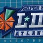 SUPERBOWL LIII ATLANTA NFL FOOTBALL LOGO PATCH 5" SEW ON EMBROIDERY
