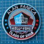PRO FOOTBALL HALL OF FAME CANTON OHIO 2018 ALAN FANECA NFL SUPERBOWL PATCH