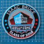 ISAAC BRUCE PRO FOOTBALL HALL OF FAME 2018 SUPERBOWL NFL EMBROIDERED PATCH