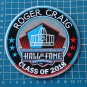 ROGER CRAIG FOOTBALL HALL OF FAME 2018 CANTON OHIO PATCH NFL SUPERBOWL