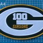 100 Seasons Green Bay Packers NFL Football TeamHuge Superbowl Patch embroidery