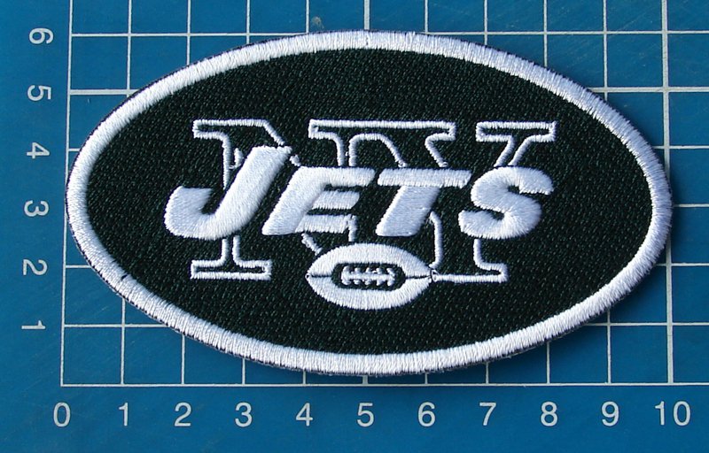 NEW YORK JETS FOOTBALL NFL SUPERBOWL JERSEY PATCH EMBROIDERED