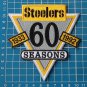 PITTSBURGH STEELERS 60th SEASONS NFL FOOTBALL SUPERBOWL PATCH LOGO EMBROIDERED