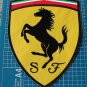 FERRARI RACING CLASSIC SPORT CAR HUGE 10" PATCH EMBROIDERED AUTOMOTIVE FORMER F1