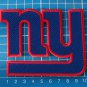 NEW YORK GIANTS FOOTBALL NFL SUPERBOWL PATCH LOGO JERSEY SEW ON EMBROIDERY