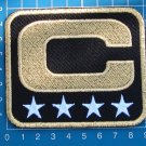 Captain C Patch Football Minnesota Vikings Superbowl NFL Violet Sew On  Patches