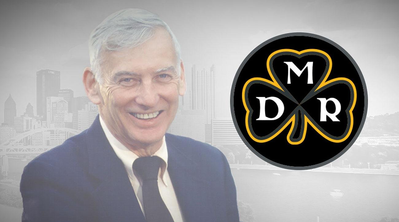 PITTSBURGH STEELERS DAN ROONEY 2017 MEMORIAL COMMEMORATIVE 4" PATCH EMBROIDERED