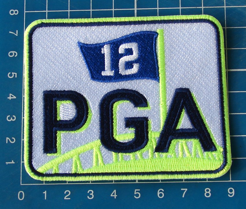 PGA PAUL ALLEN SEATTLE SEAHAWKS MEMORIAL COMMEMORATIVE PATCH JERSEY EMBROIDERED