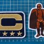 TRAVIS FREDERICK DALLAS COWBOYS CAPTAIN C PATCH 4-gold star AND WALTER PAYTON MA