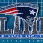 2019 Superbowl Super bowl LIII 53rd New England Patriots Jersey Patch Embroidery
