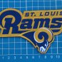 Los Angeles Rams superbowl NFL football logo 5" patch jersey embroidered