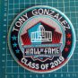 TONY GONZALEZ 2019 HOF KANSAS CITY CHIEF PRO FOOTBALL HALL OF FAME PATCH 4.5"