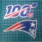 New England Patriots and NFL 100 years seasons anniversary 5" patch Football
