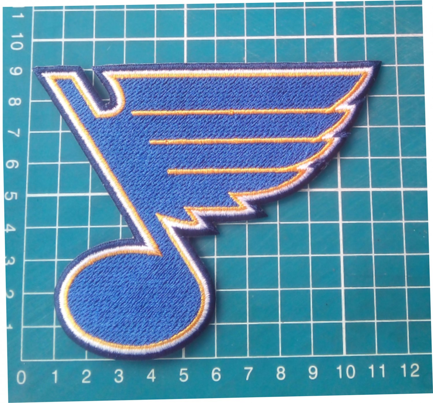 St. Louis Blues logo patch hockey NHL 4.5" Jersey embroidered