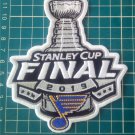 2019 Stanley Cup Final NHL Patch St. Louis Blues 5" Jersey logo embroidered