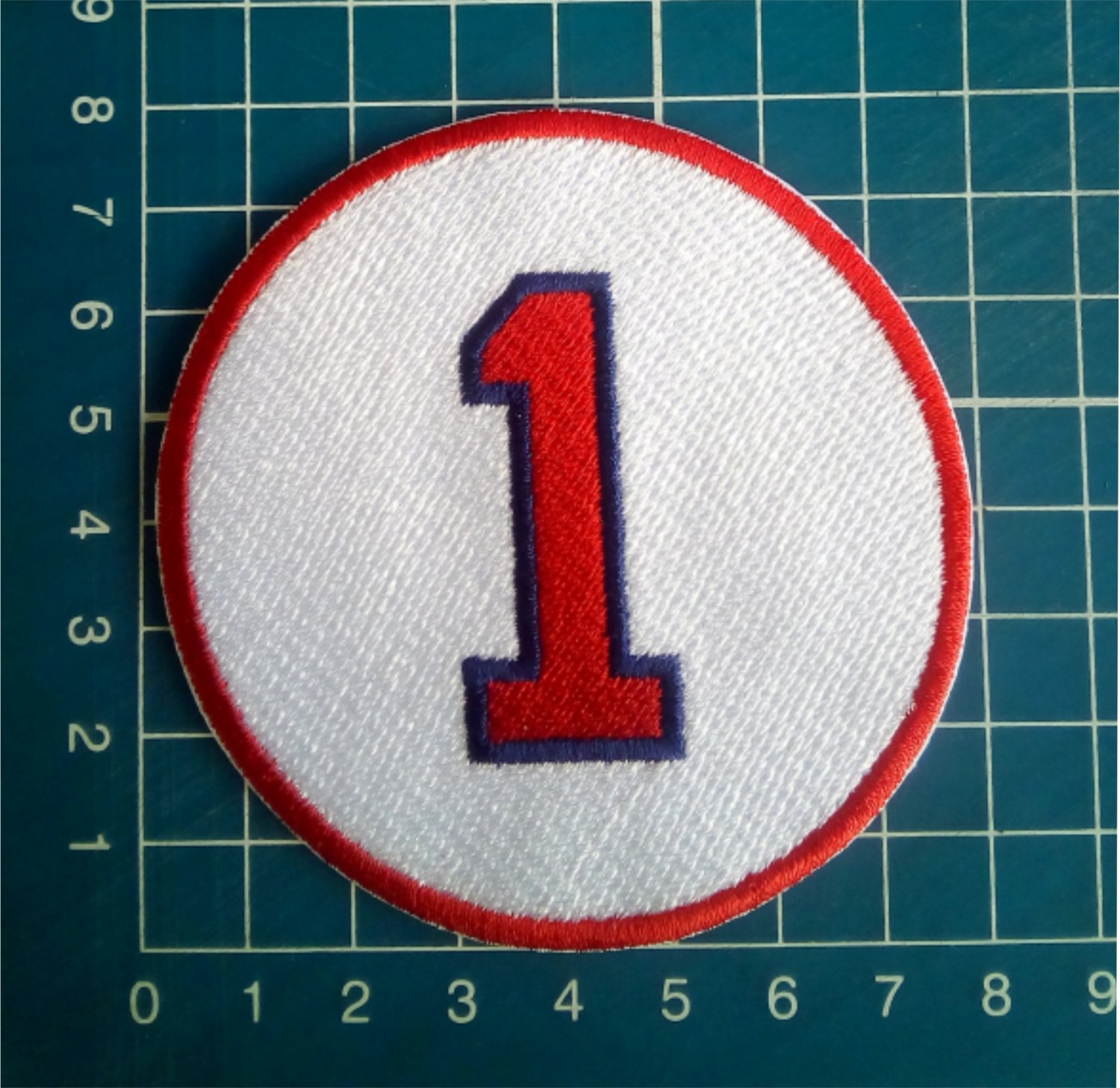 Bobby Doerr Retired Number 1 Boston Red Sox MLB Baseball 3" Patch embroidered