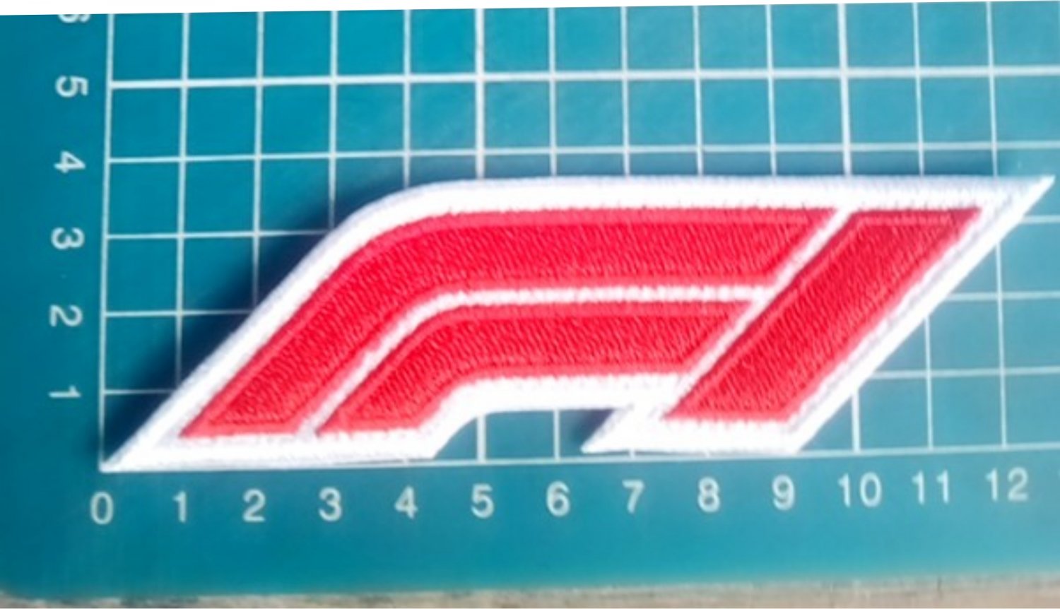 F1 Formula  One Racing 5" sports Car Motor logo Jersey Patch embroidered