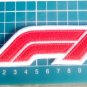 F1 Formula  One Racing 5" sports Car Motor logo Jersey Patch embroidered