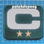 GREEN PACKERS CAPTAIN C PATCH 2 GOLD STAR 2019 SEASON NFL FOOTBALL SUPERBOWL