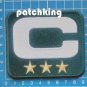 GREEN BAY PACKERS CAPTAIN C PATCH 3GOLD STAR 2019 SEASON NFL FOOTBALL SUPERBOWL