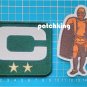 Green Bay Packers Captain C patch 2 gold star + Walter Payton Man of Year Patch