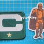 Green Bay Packers Captain C patch 1 gold star + Walter Payton Man of Year Patch