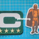 Green Bay Packers Captain C patch 4 gold star + Walter Payton Man of Year Patch