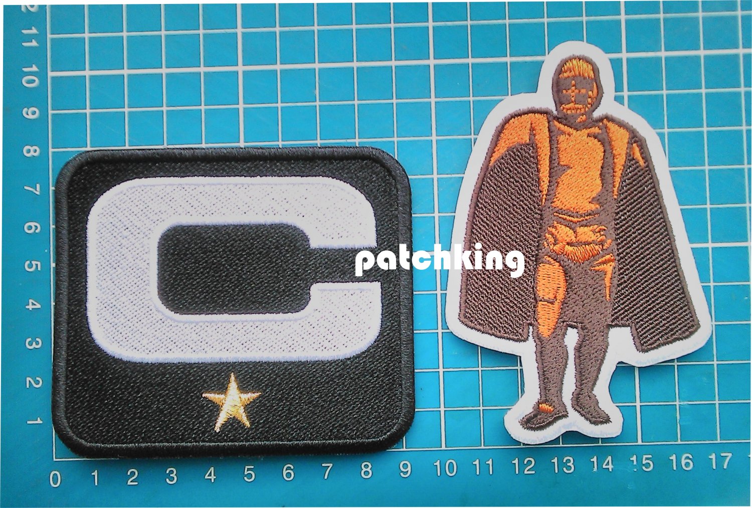 New Orleans Saints Captain C patch 1 gold star Walter Payton Man of Year Patch