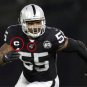 2019 SEASON Oakland Raiders Captain C patch 3.5" + NFL 100 years Anniversary