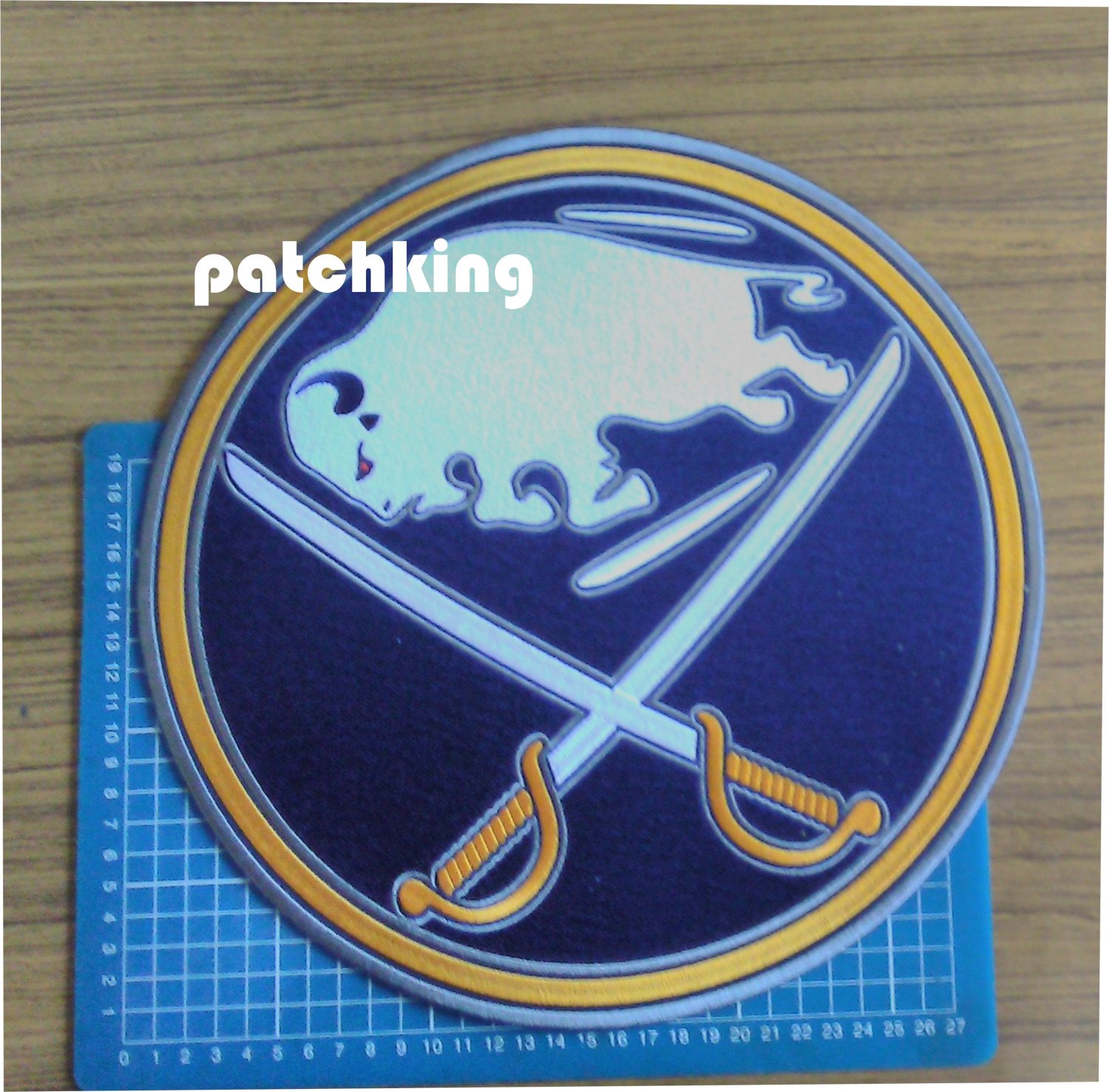 NHL Hockey Buffalo Sabres Primary logo 13" Patch Jersey sew on embroidery